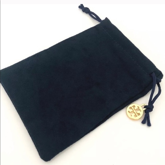 🆕Tory Burch Gold Hexagon Logo Earrings - Picture 3 of 3